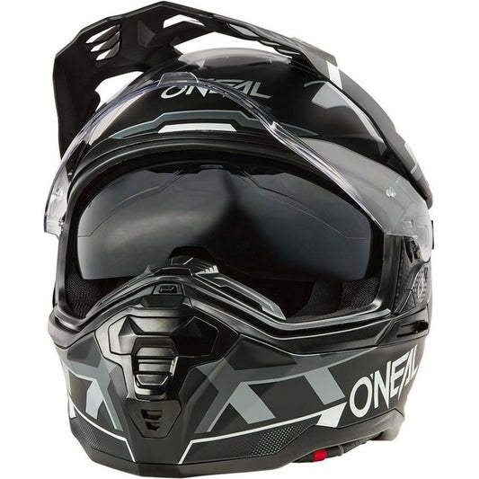 D-SRS Square V.25 Helmet Black/Grey/White Matte