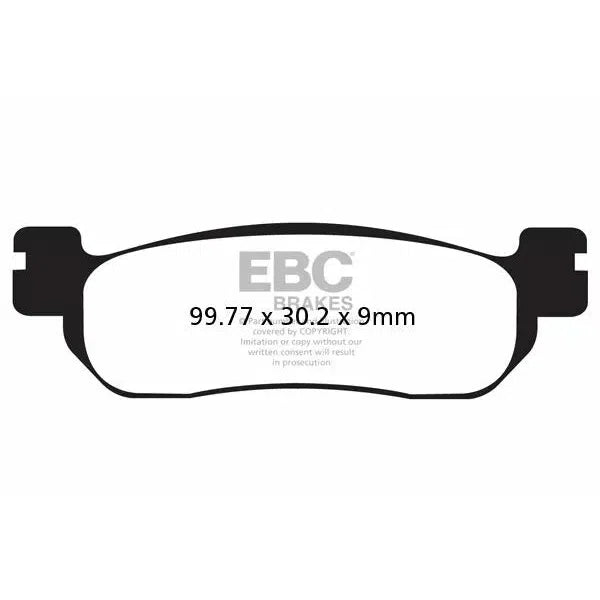 Brake Pad Sfac Series Carbon Fiber Scooter SFAC268