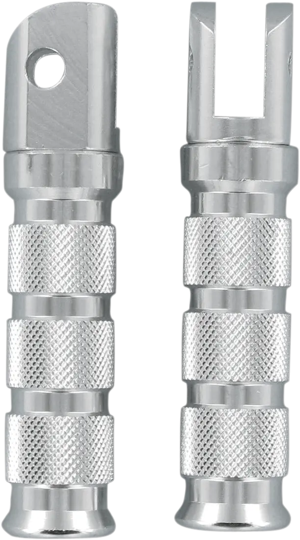 FOOTPEGS SILVER KAW-FRONT
