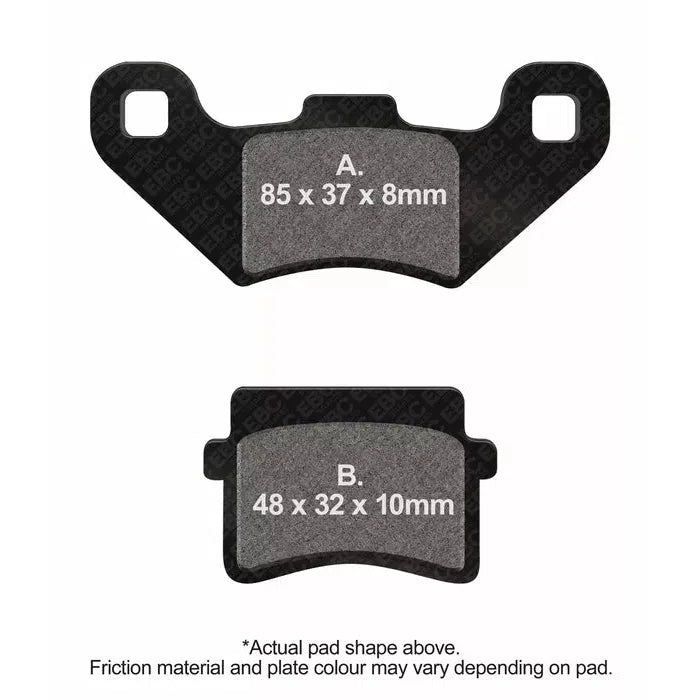 Brake Pad Sfac-Series Carbon Scooter SFAC415