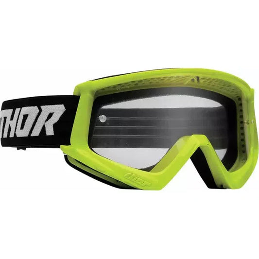 Combat Racer Youth Goggle Green/Black