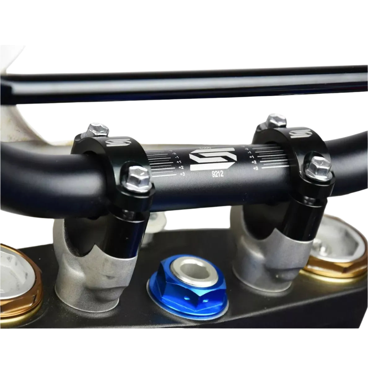 28.6mm Bar Rise Kit Black