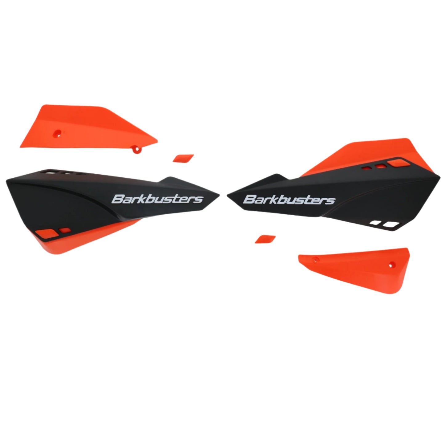 MX Sabre Handguards Orange/Black