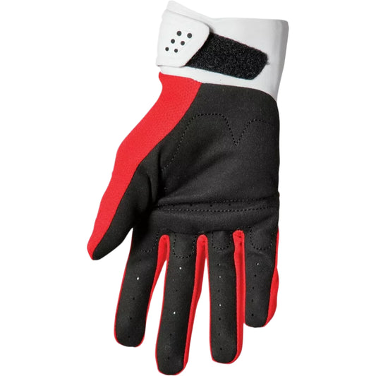 Spectrum Gloves Youth Red/White