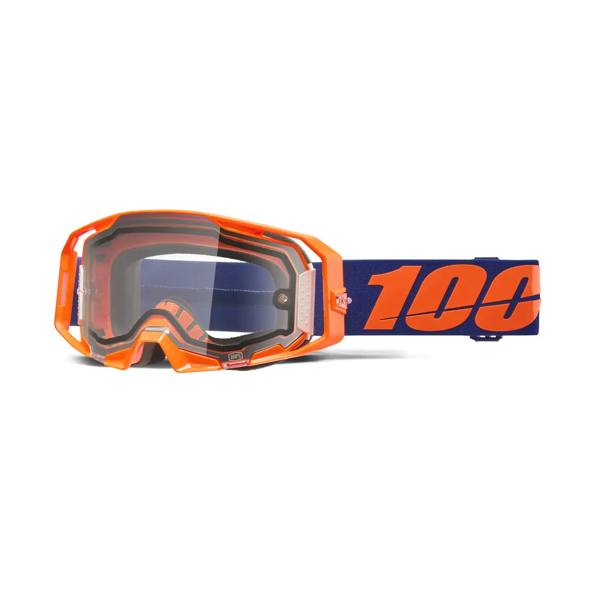 GOGGLE ARMATIC ENDURO DUAL PAN NEON OR - CLEAR