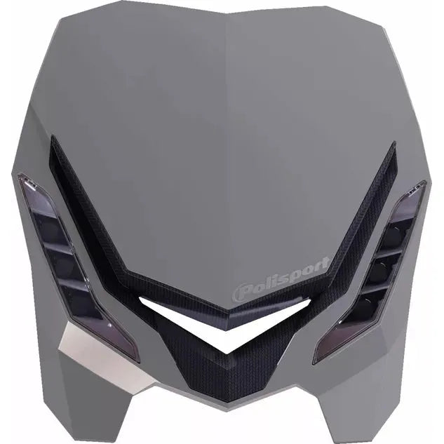 Headlight E-Blaze Gry/Bk 8670800005