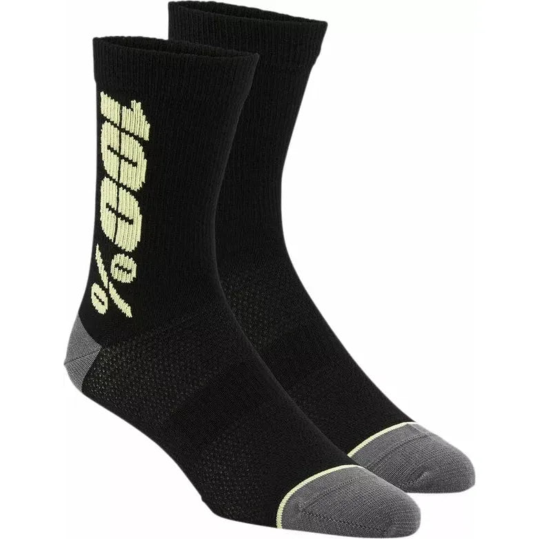 Sock Rythym Bk/Yl