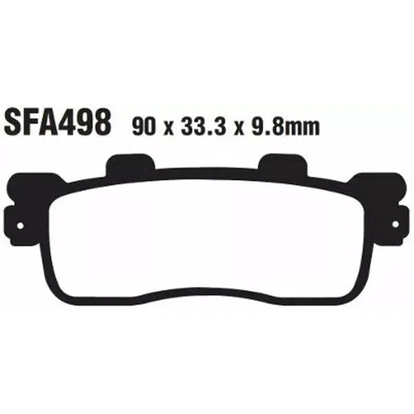 Brake Pad Sfa Series Organic SFA492