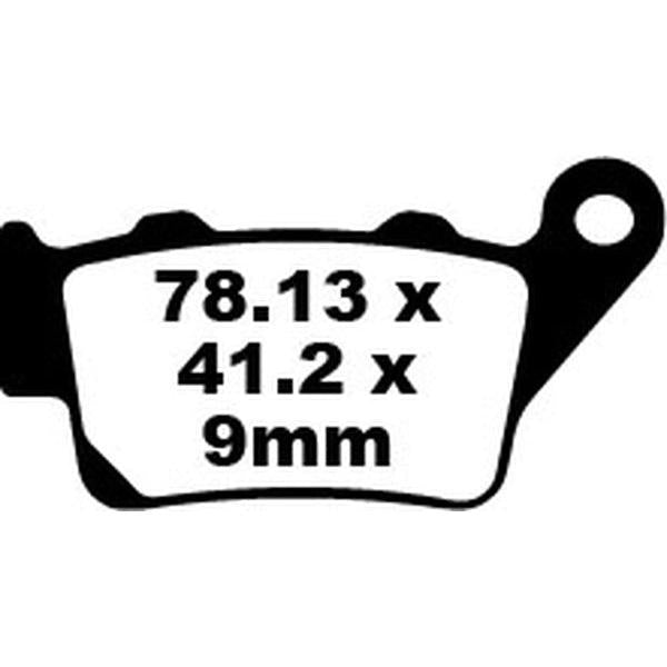 Brake Pad Fa Series Organic FA213
