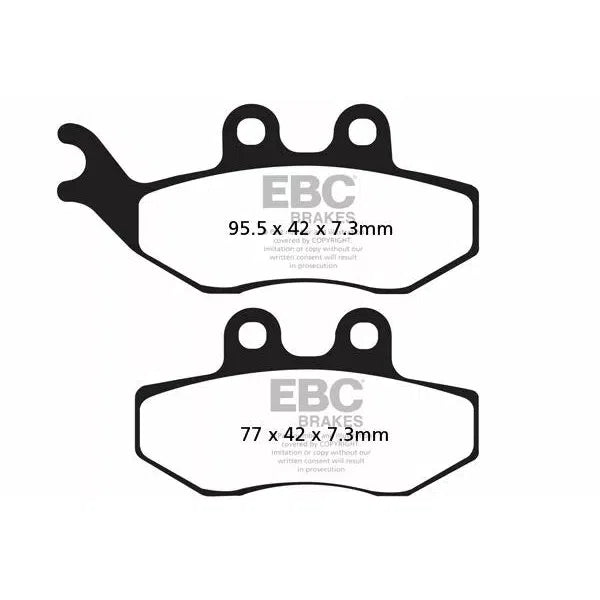 Brake Pad Sfac Series Carbon Fiber Scooter SFAC193