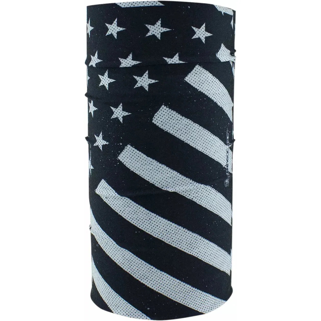 Motley Tube Fleece B W Flag Tf091