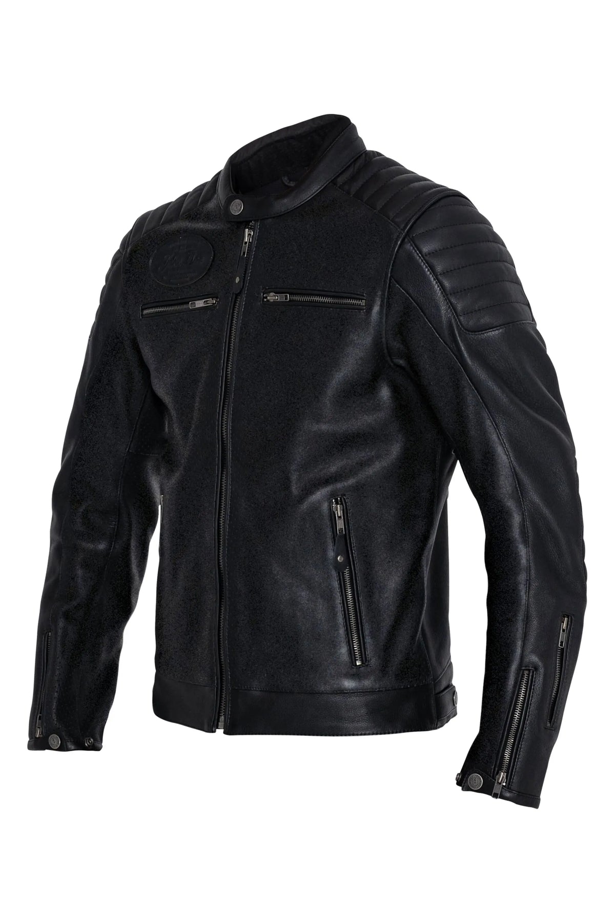 JACKET DEXTER LEATHER BLACK XL