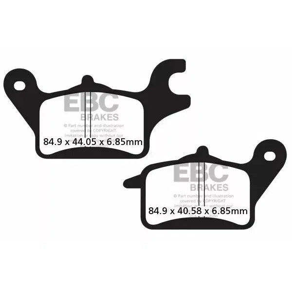 Brake Pad Sfa-V Series Sintered Metal/Organic Compound SFA621V