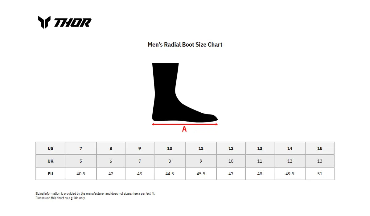BOOT RADIAL BLACK 9