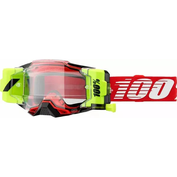 Goggle Armega Forecast Red Clear
