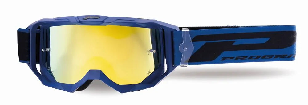 GOGGLE PRO GRIP VISION GO BLUE/YELLOW MIRROR