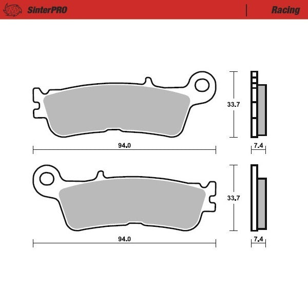Brake Pad Racing 099811
