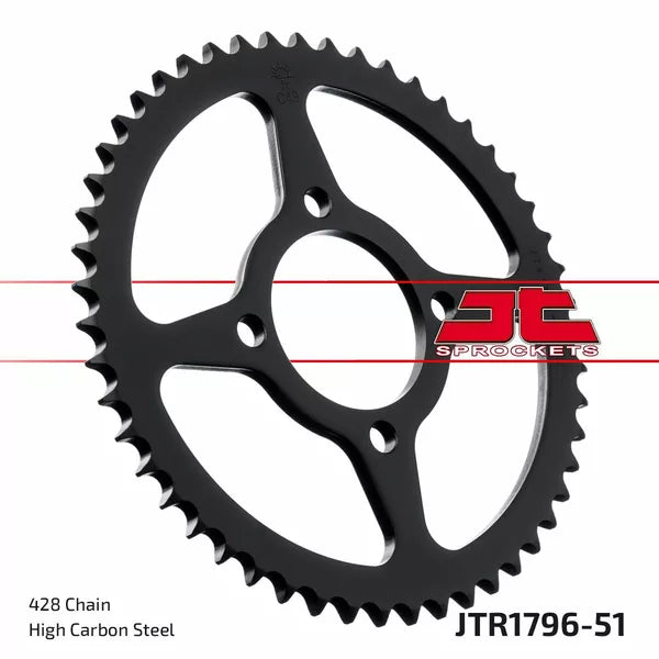 Sprocket Rear 51T 428 Jtr1796.51