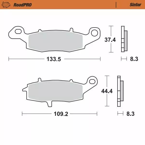 Brake Pad Sinter Rear 404102