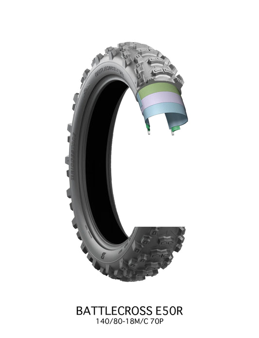 E50 R EXT 140/80-18 70MTT FIM
