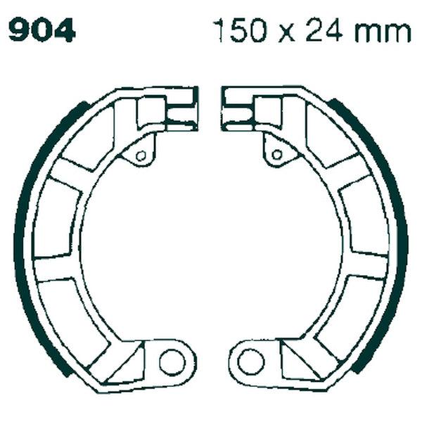 Brake Shoe Plain Series Organic V903