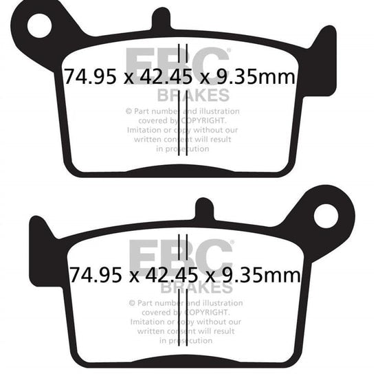 Brake Pad Fa-Hh Series Sintered Metal FA697HH