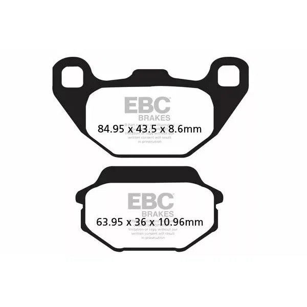 Brake Pad Sfac Series Carbon Fiber Scooter SFAC301
