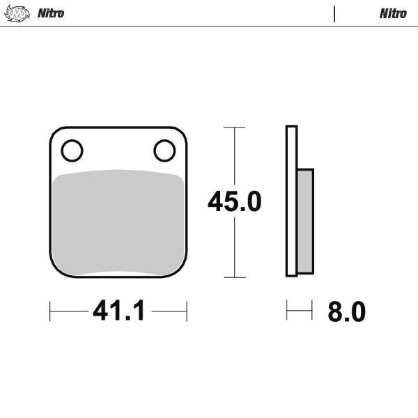 Brake Pad Nitro 090021