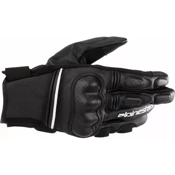 Phenom Leather Gloves Black/White