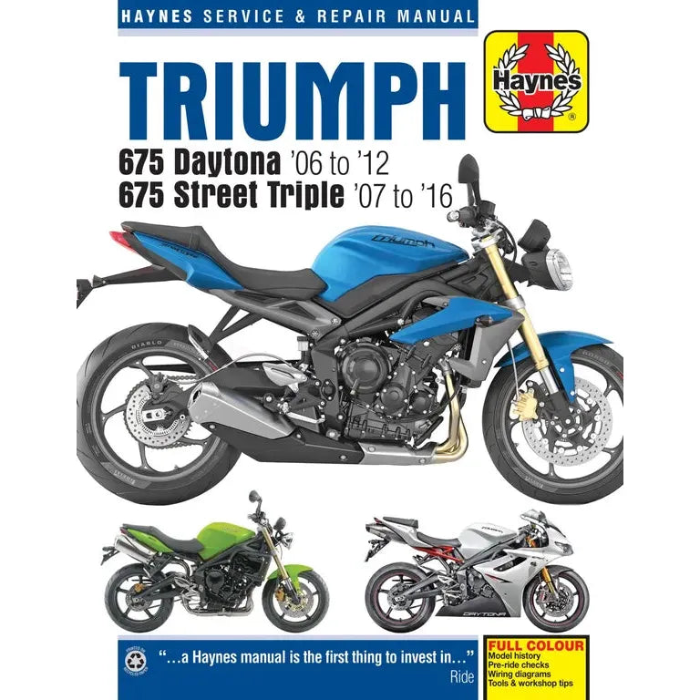 Triumph 675 (06 -16) Manual
