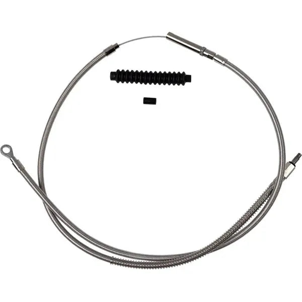 Clutch Cable Stnls Braid Std