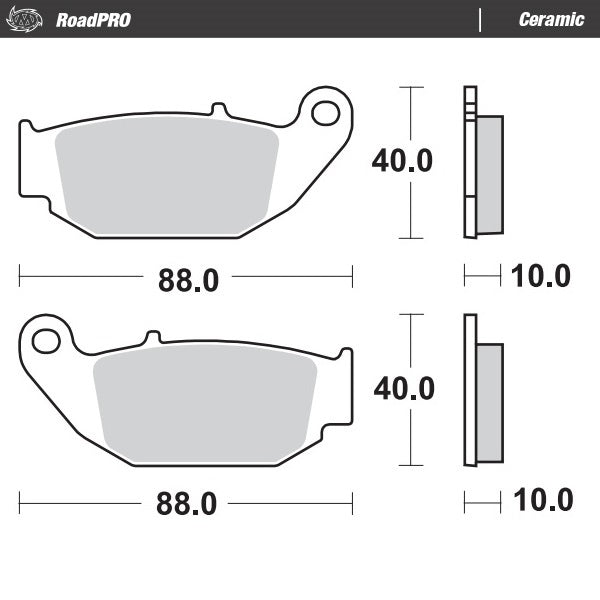 Brake Pad Ceramic 410604