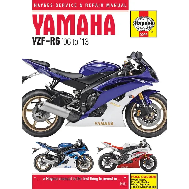 Yamaha Yzf-R6 (06 - 13) Manual