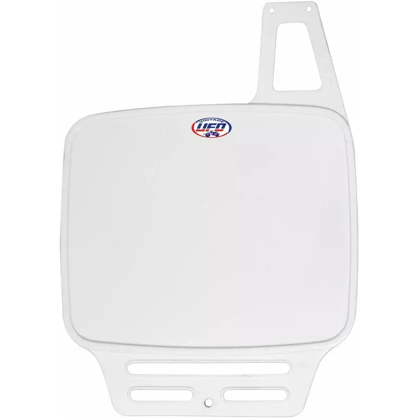 Uni Fr Number Plate Wh Me08045W