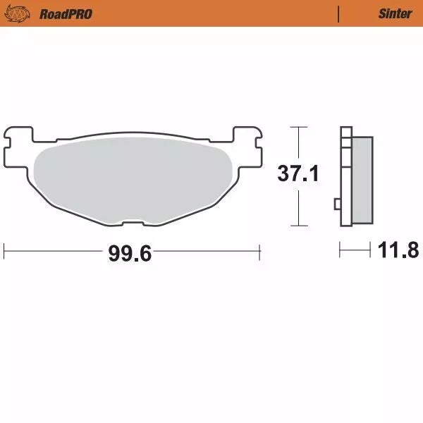 Brake Pad Scooter 400803