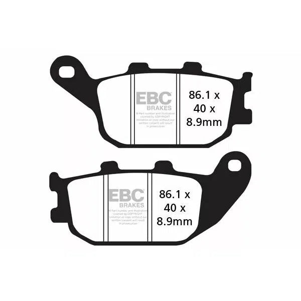 Brake Pad Sfa Series Organic SFA358