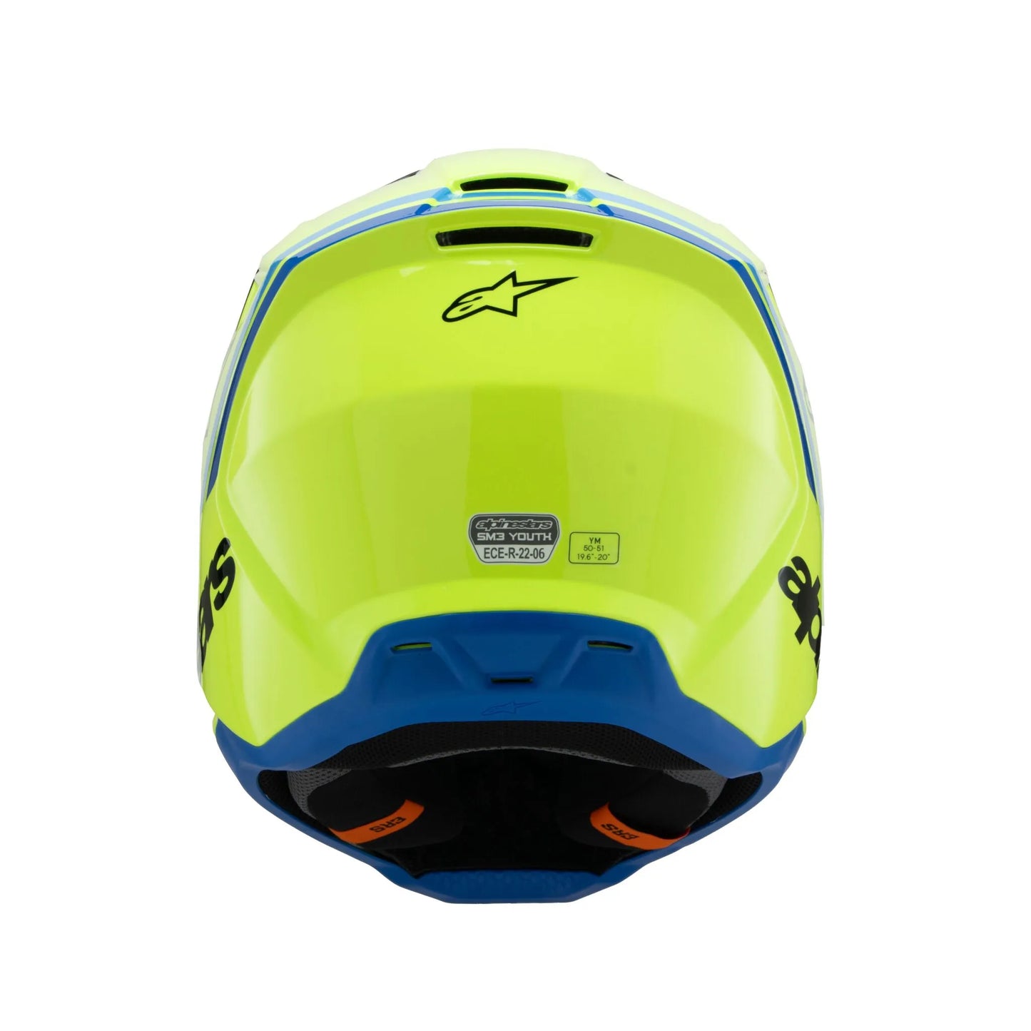 HELMET YTH SM3 RADIUM YL/BK/B YS