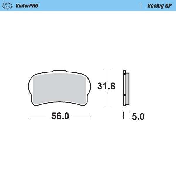 Brake Pad Racing Gp 099512