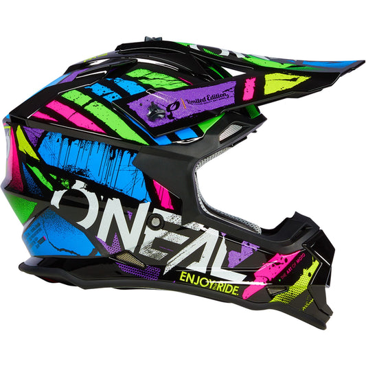 2SRS Glitch Helmet Multicolor