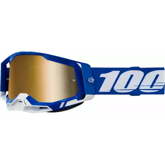 Goggle Racecraft 2 Blue/Gold Mirrored