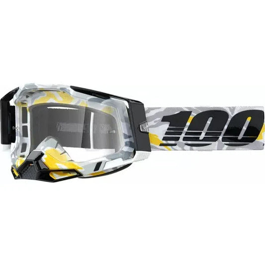 Goggle Racecraft 2 Korb White/Yellow
