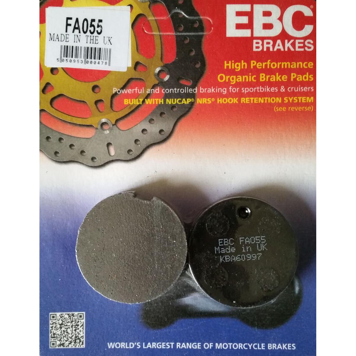 Brake Pad Fa Series Organic FA055