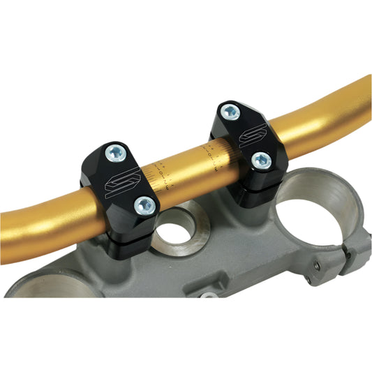 Universal Mounting Kit for 22mm Handlebars Black