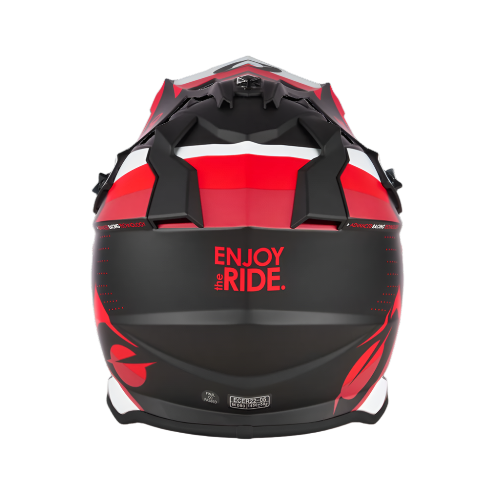 2SRS Spyde V.23 Helmet Red/Black/White