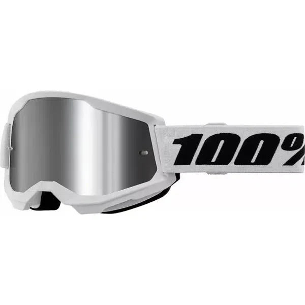 Goggle Strata 2 White Mirrored