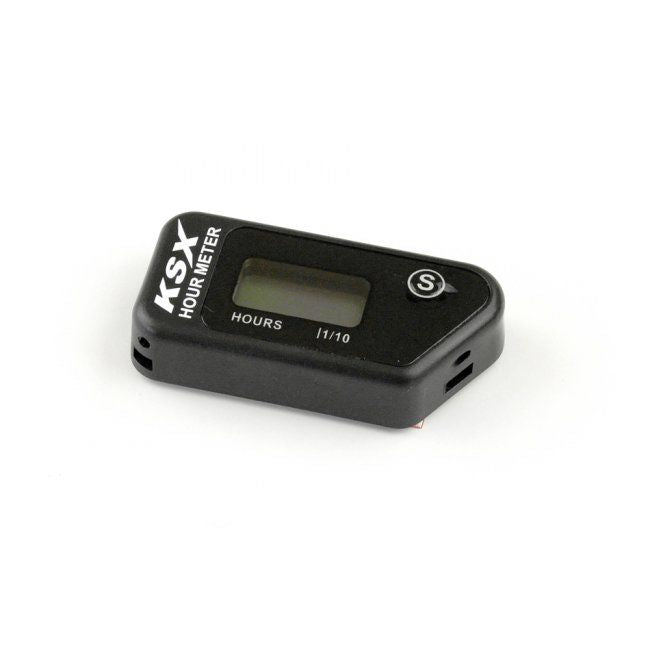 Universal Wireless Hour Meter Black