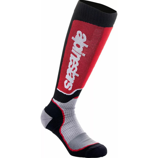 MX Plus Socks Black/Grey/Red