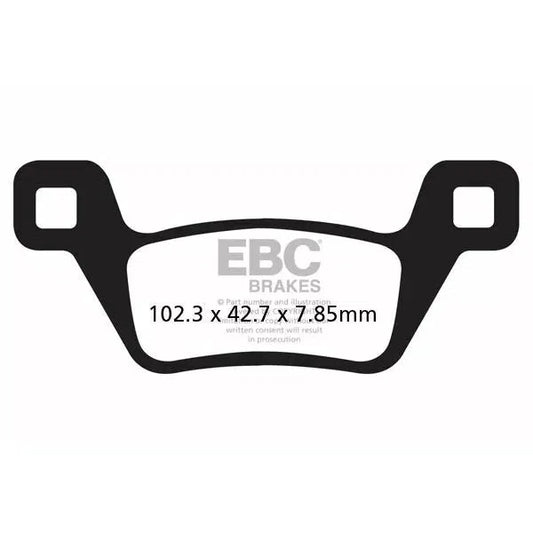 Brake Pad Fa-R Series Sintered Metal FA600R