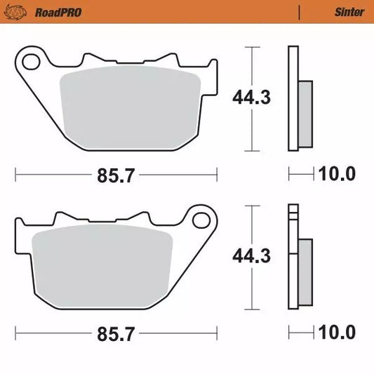 Brake Pad Sinter Rear 411802