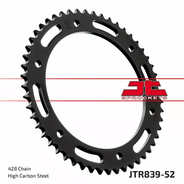 Sprocket Rear 52T 428 Jtr839.52